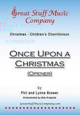 Once Upon a Christmas - Opener Unison choral sheet music cover